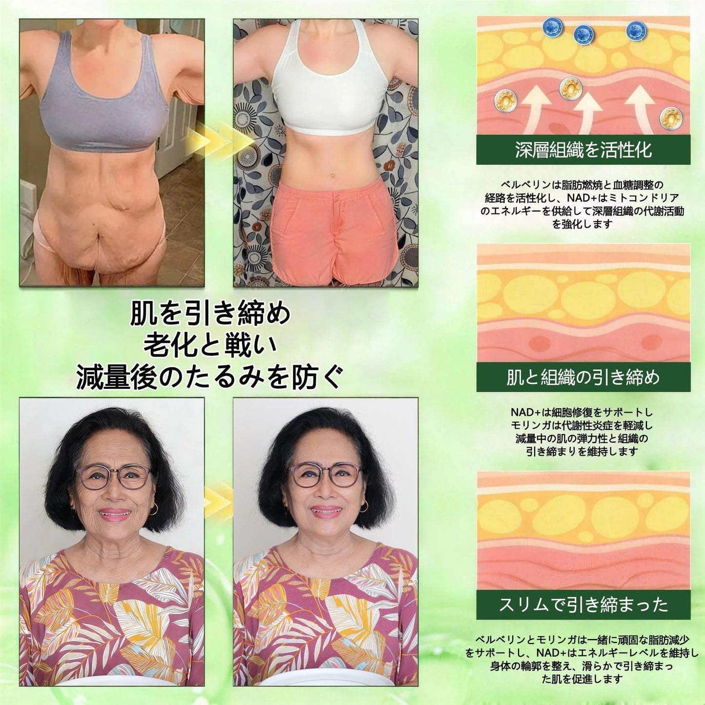 Slim Latte®＆NAD+ 8-in-1 ナノ強化フォーミュラ【アップグレード版】内臓脂肪 / 肥満 / 糖尿病 / 睡眠時無呼吸 / 関節ケア / 肌のたるみ 集中サポート