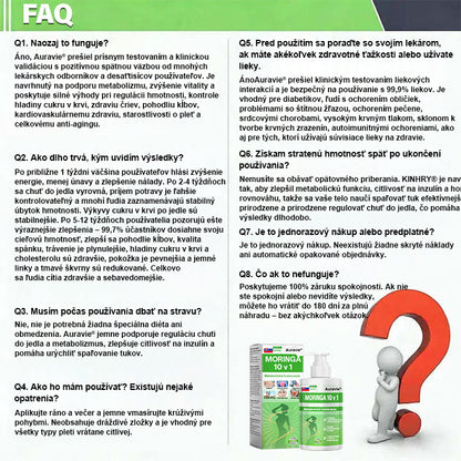 Auravie® Moringa 10-v-1 Metabolický tvarujúci krém 🌸 | Transdermálna náplasť na podporu regulácie telesnej hmotnosti | Kontrola apetítu 🍽️ | Podpora spaľovania tukov 🔥 | Formovanie a spevnenie tela ✨